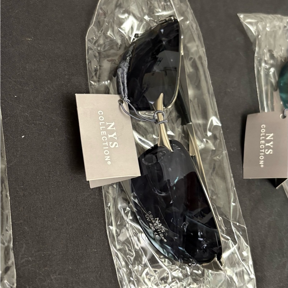 NYS Collection Black Chrome Sunglasses // man & woman